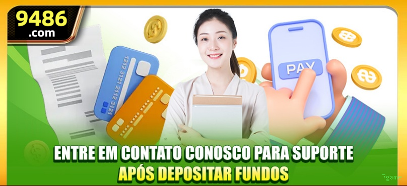 Imagem promocional da 7game mostrando a plataforma e suas vantagens